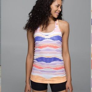 Lululemon Cool Racerback in Bleacher Stripe